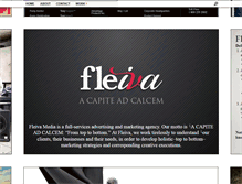 Tablet Screenshot of fleivamedia.com